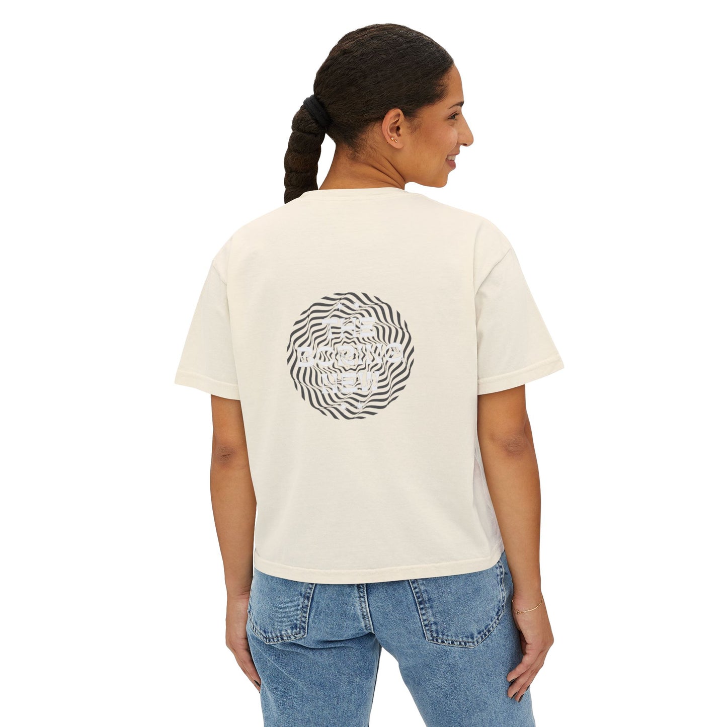 The Boring New Women Boxy Tee