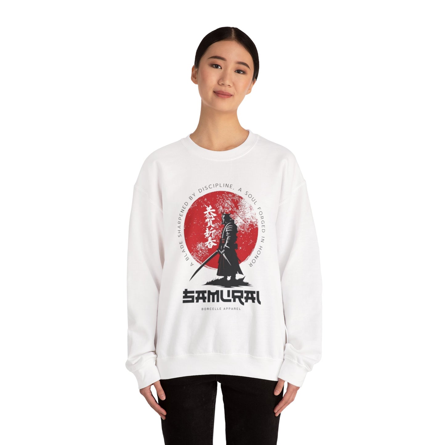Samurai Inspired Unisex Crewneck Sweatshirt - The Boring New