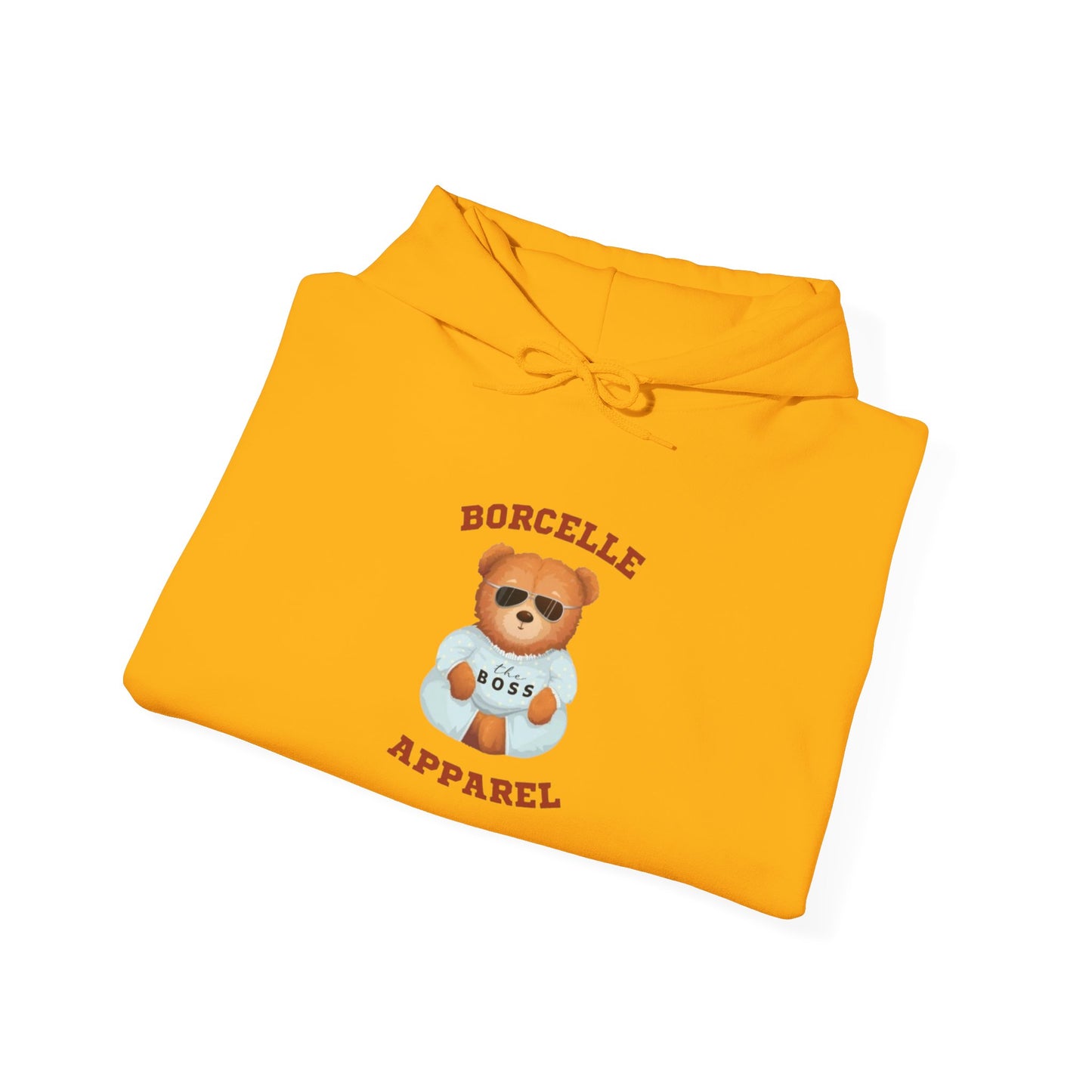 Cute Bear Graphic Unisex Hoodie - The Boring New