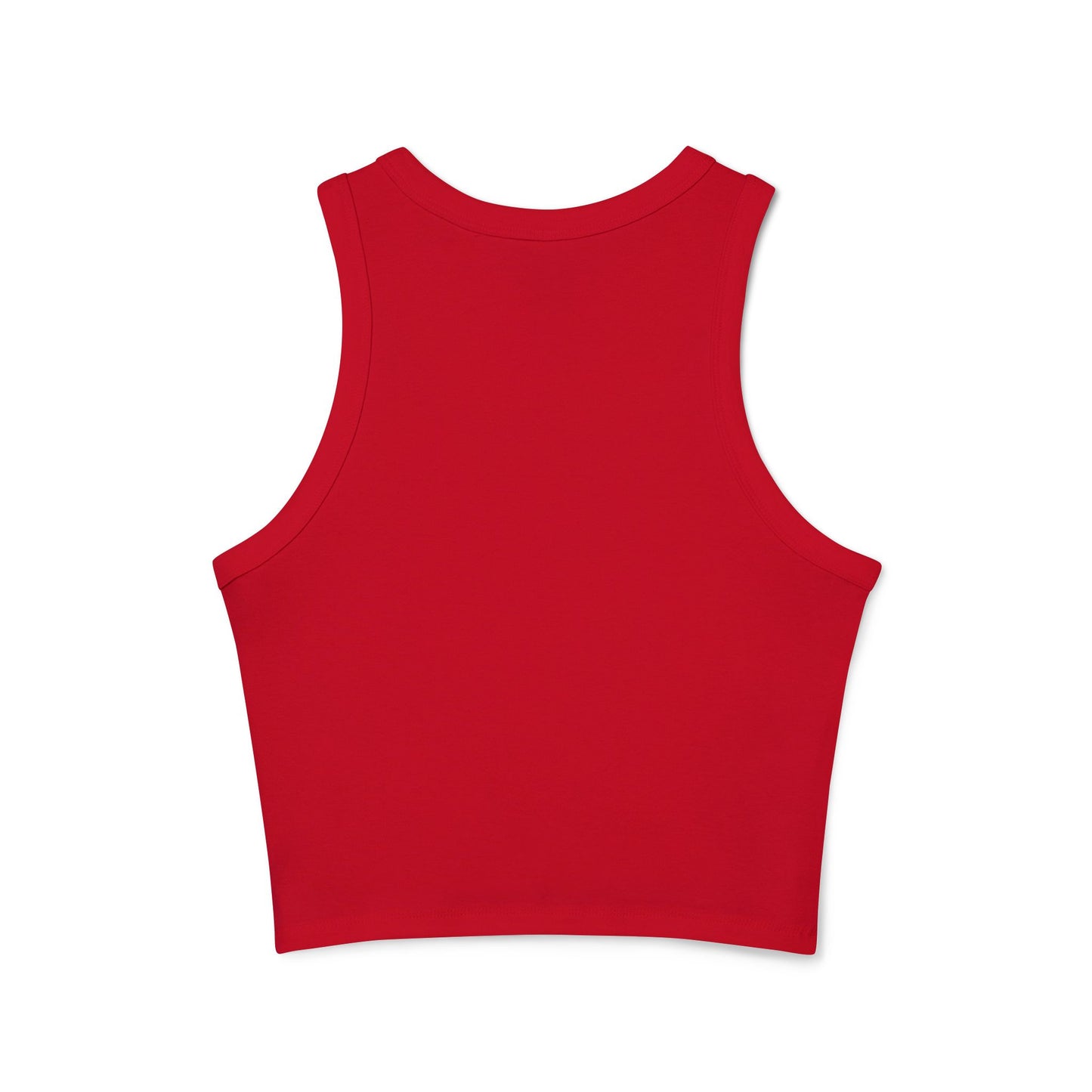 Positive Vibes Women's Micro Rib Racer Tank Top - The Boring New