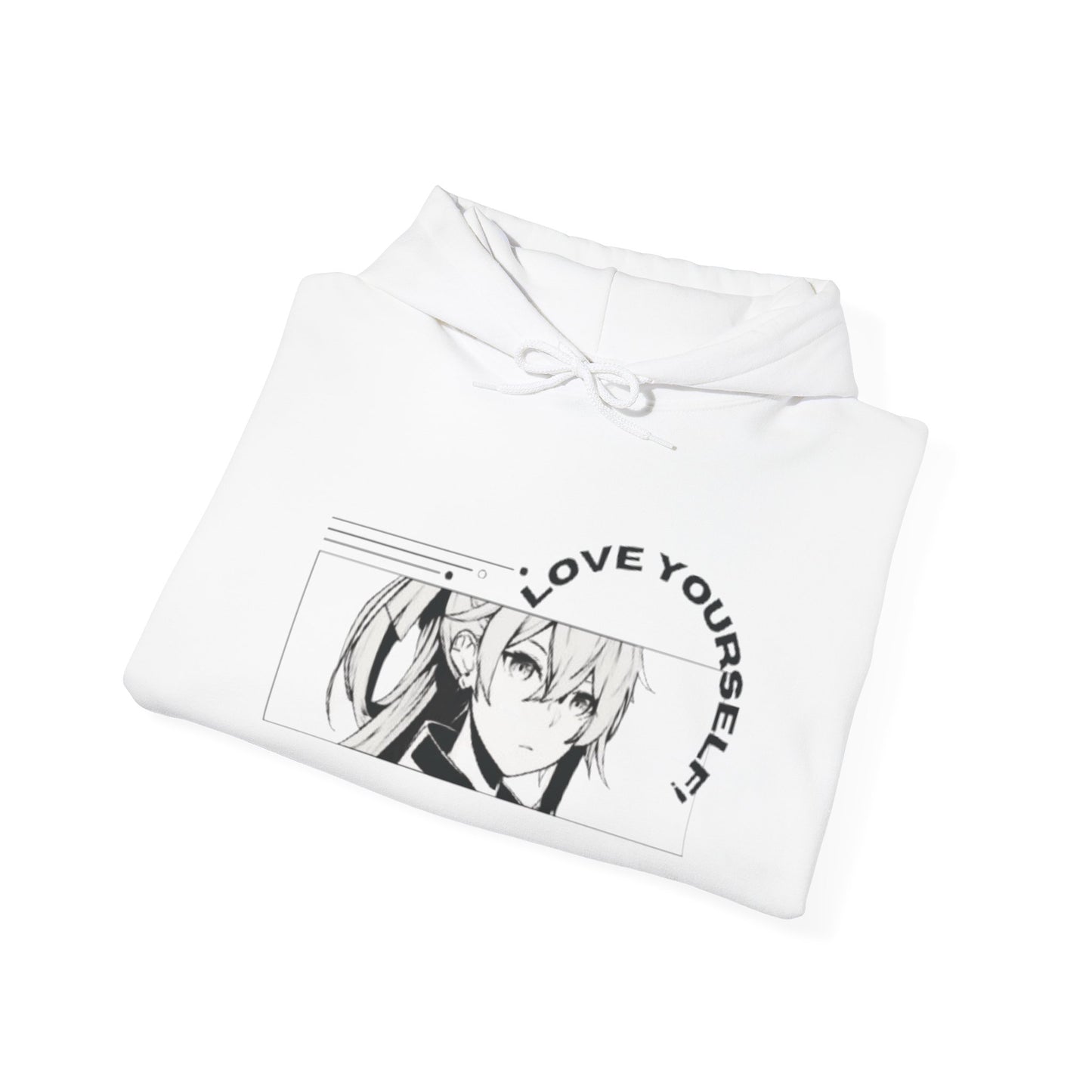 Love Yourself Unisex Hooded Sweatshirt - The Boring New