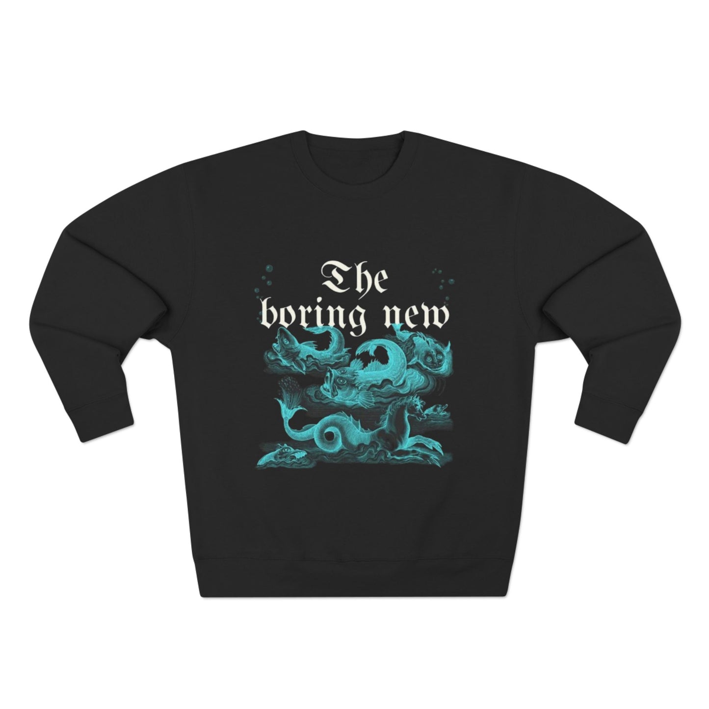 The Boring New Unisex Crewneck Sweatshirt - Edgy Graphic Apparel for Casual Outfits