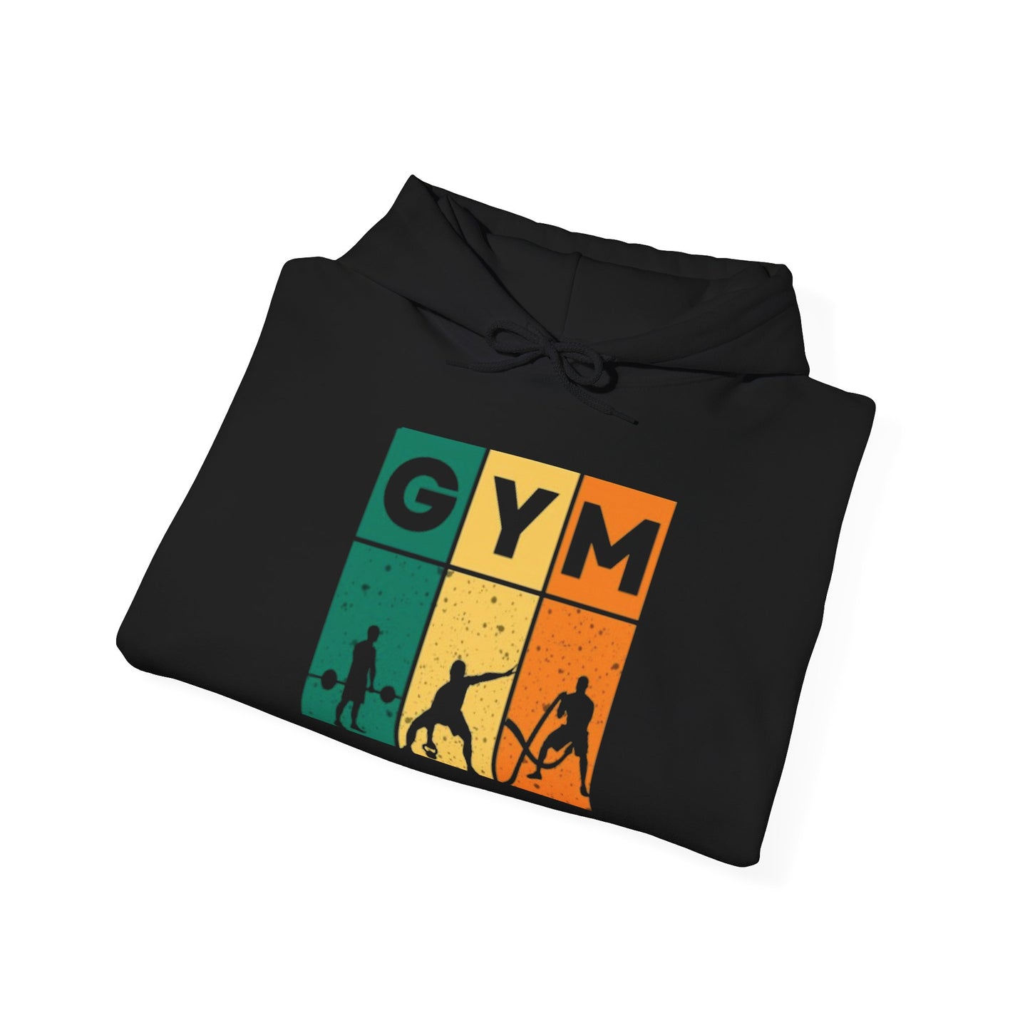 GYM Hooded Sweatshirt - Perfect for Fitness Enthusiasts - The Boring New