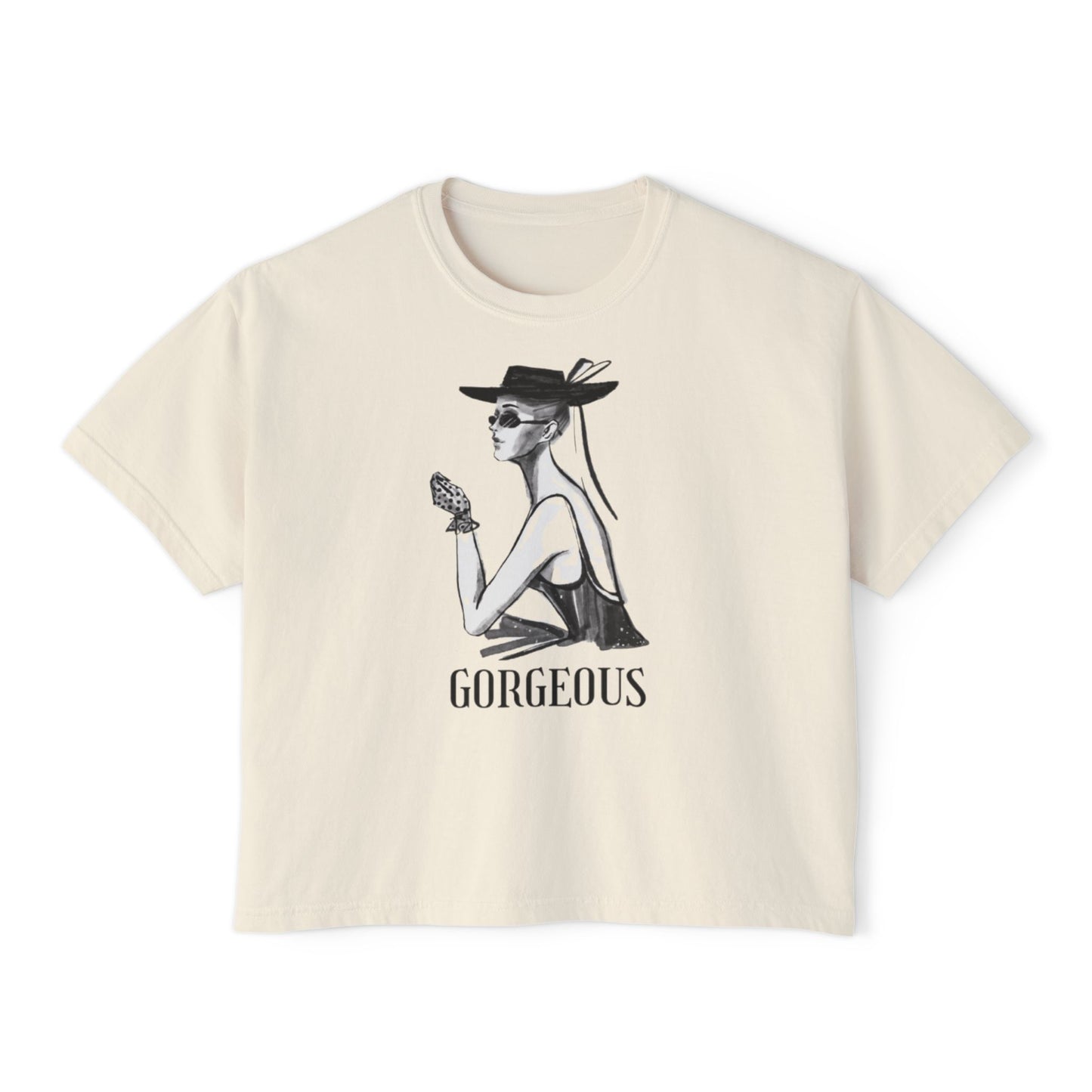 The Boring New Women Boxy Tee