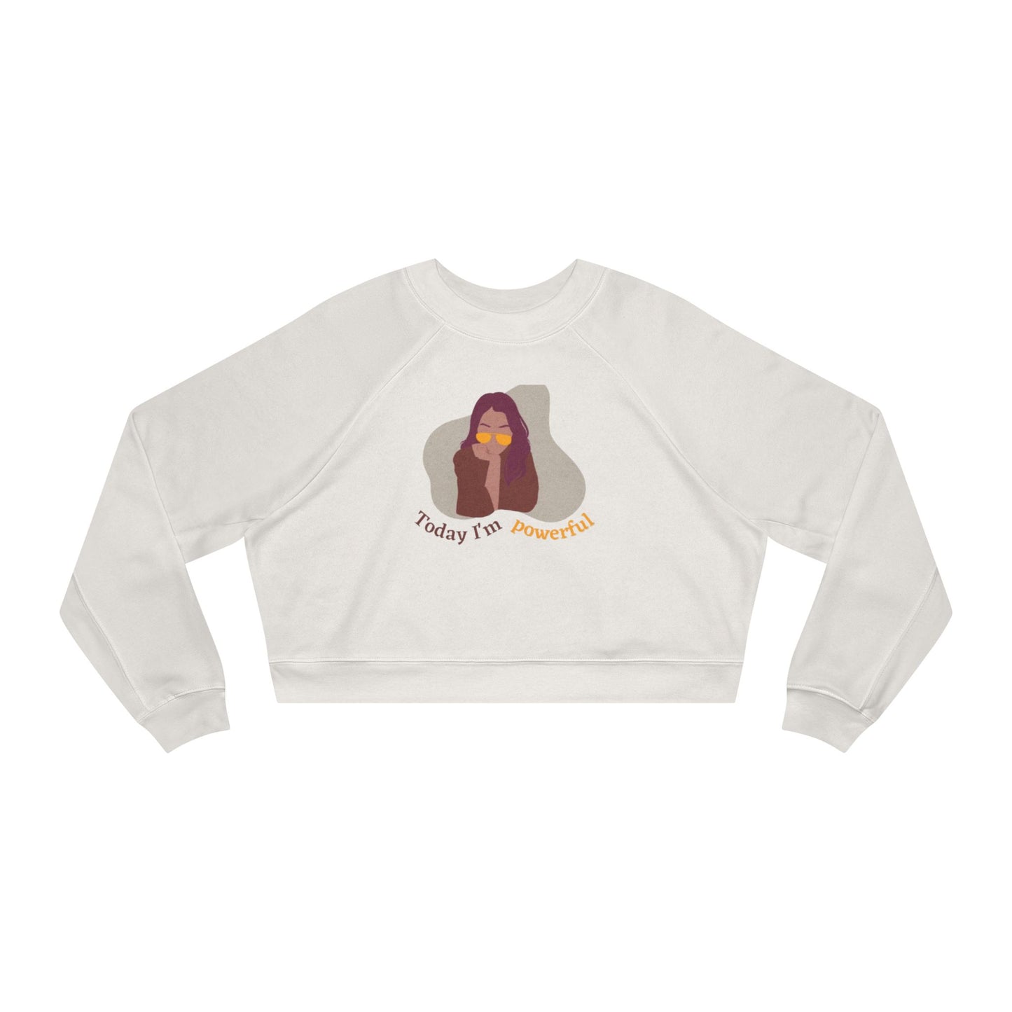 The Boring New Women's Cropped Fleece Pullover