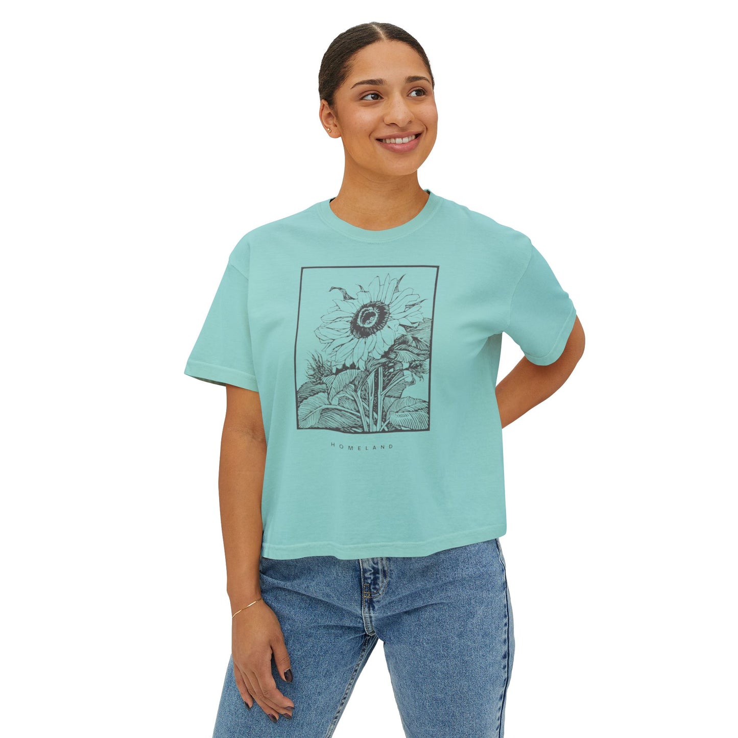 Vintage Inspired Sunflower T-Shirt - The Boring New