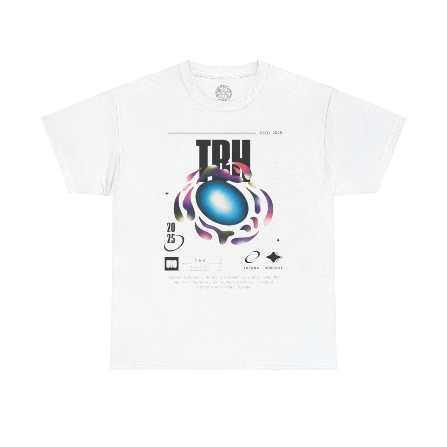 The Boring new unisex heavy cotton tee- galaxy design