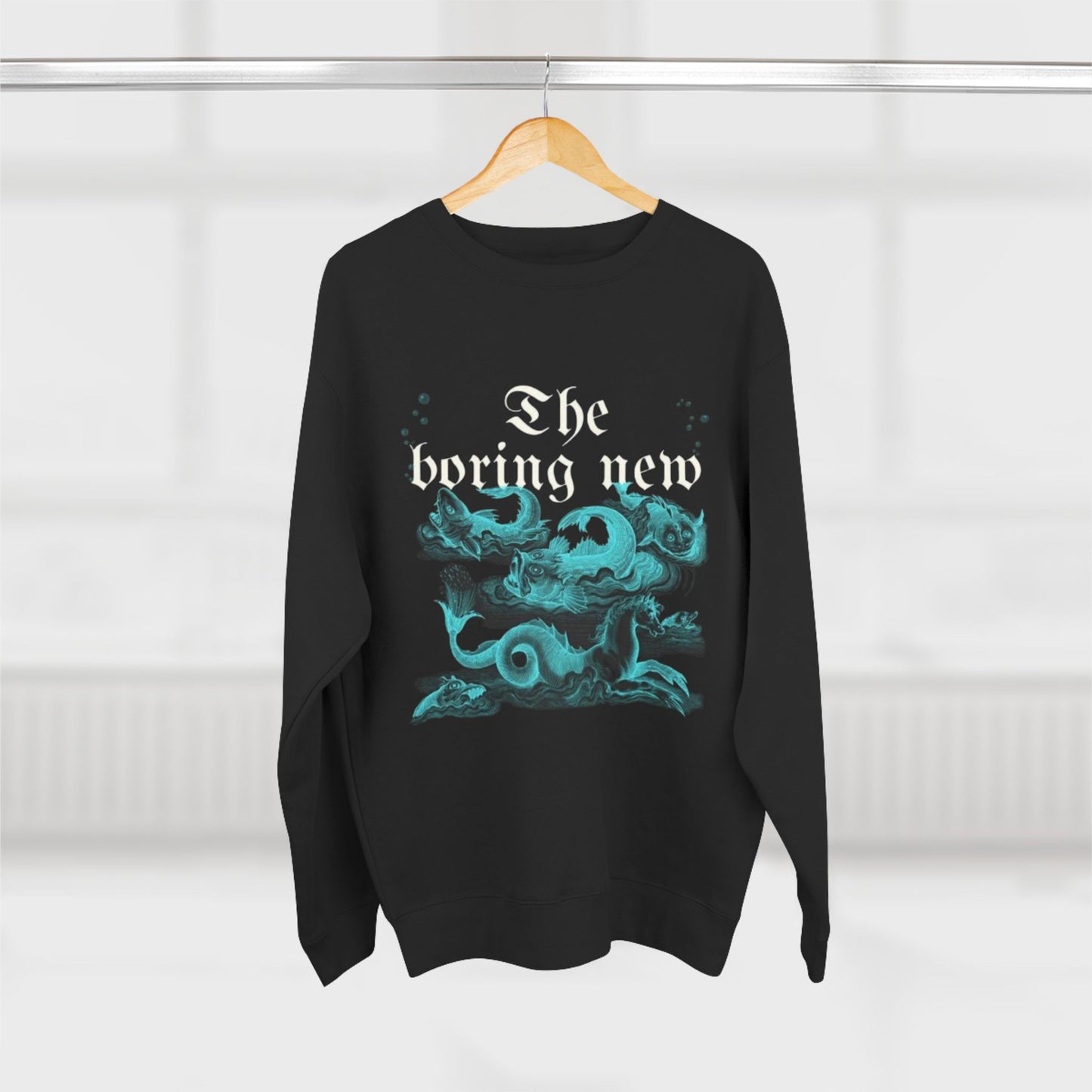 The Boring New Unisex Crewneck Sweatshirt - Edgy Graphic Apparel for Casual Outfits