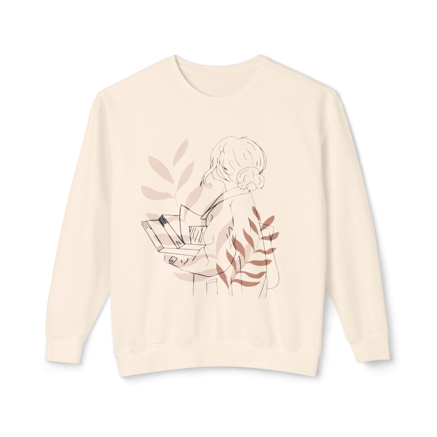 Minimalist Botanical Crewneck Sweatshirt - The Boring New