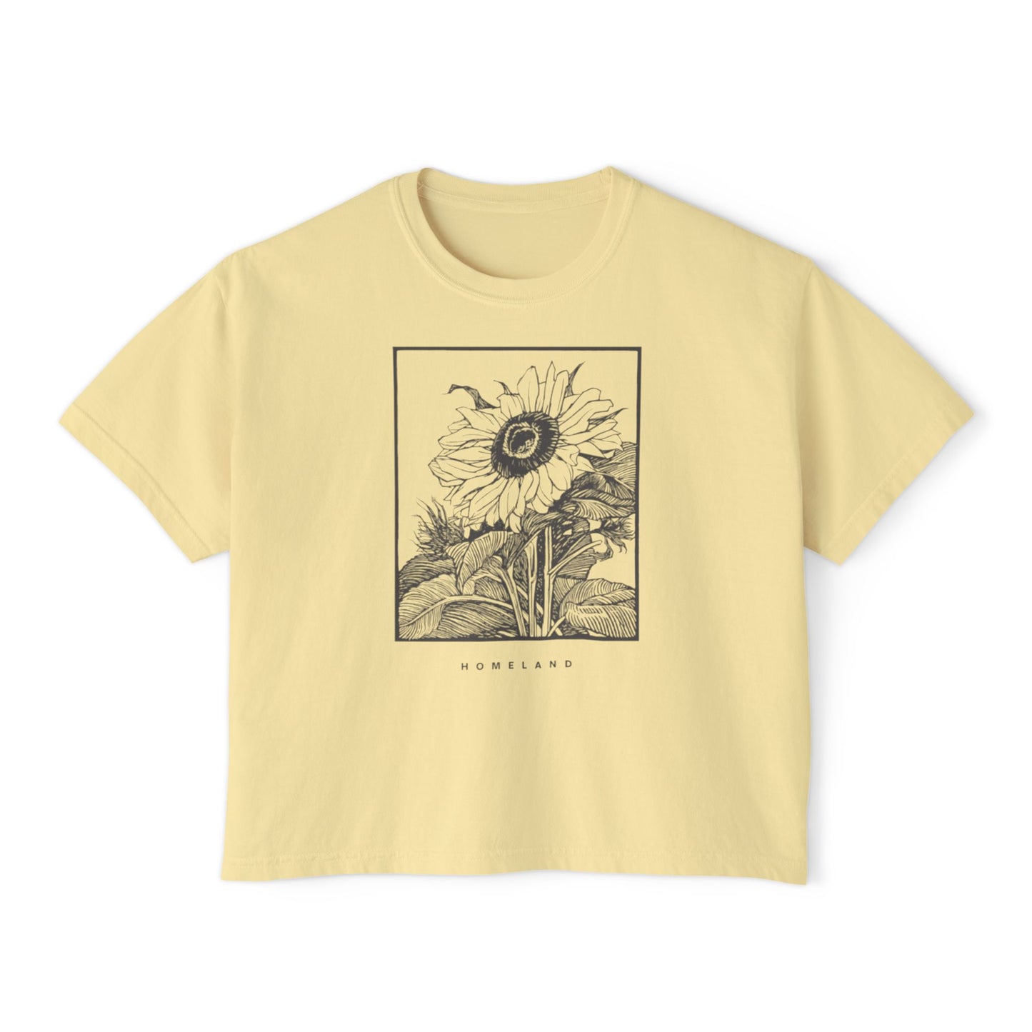 Vintage Inspired Sunflower T-Shirt - The Boring New