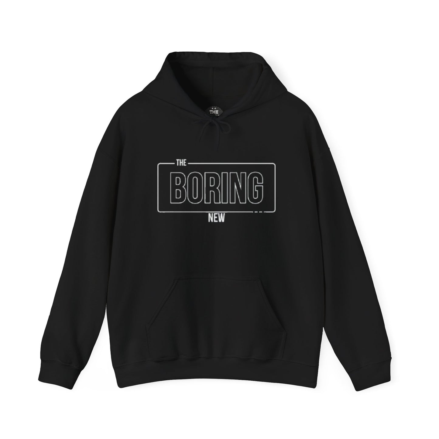 The Boring New Unisex Hooded Sweatshirt - Comfortable and Casual