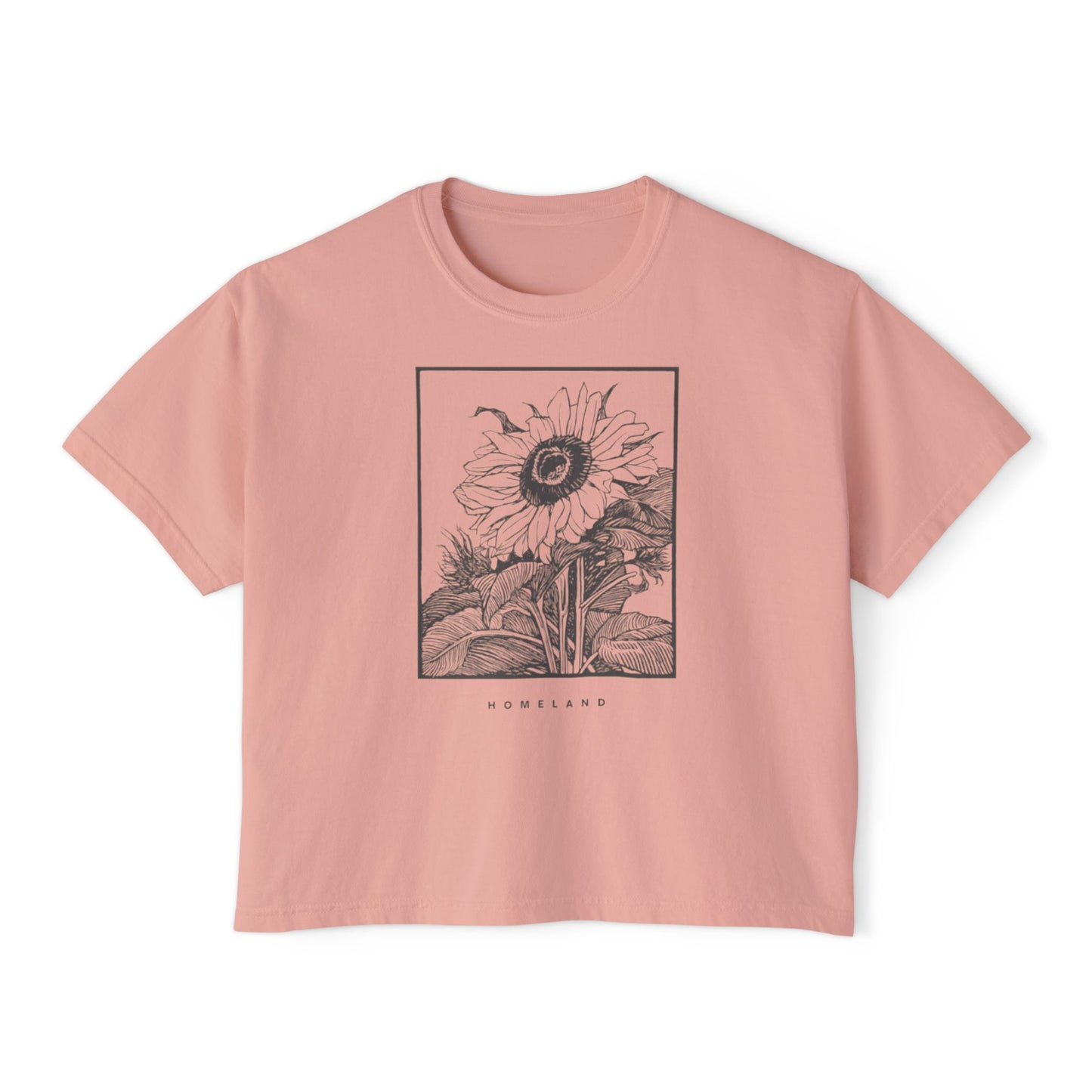 Vintage Inspired Sunflower T-Shirt - The Boring New