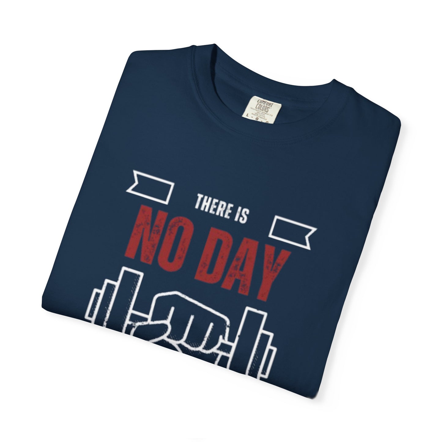 Gym Motivation T-Shirt - 'No Day Without Gym' - The Boring New