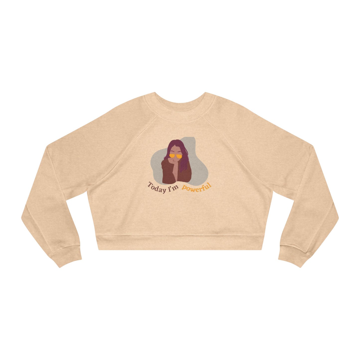 The Boring New Women's Cropped Fleece Pullover
