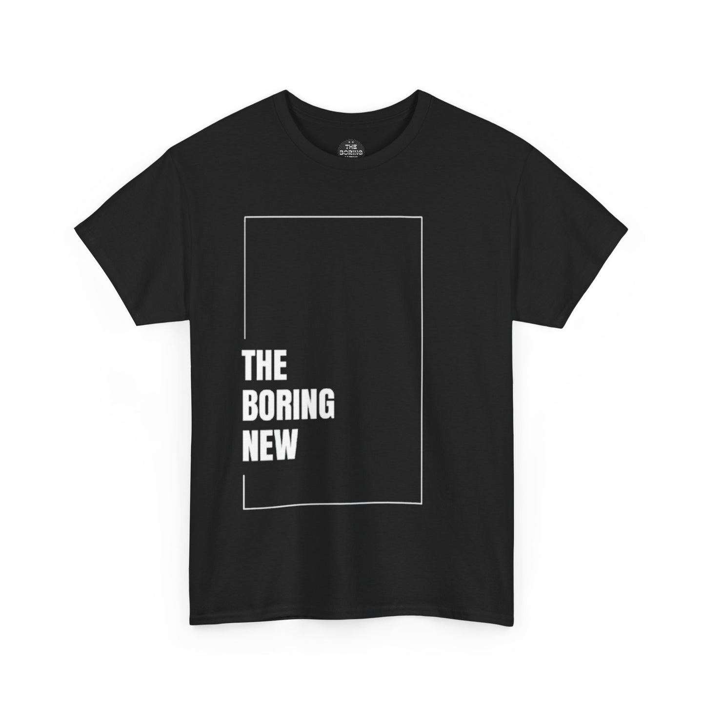 The Boring New Unisex Heavy Cotton Tee - Casual Graphic Shirt for Everyday Wear