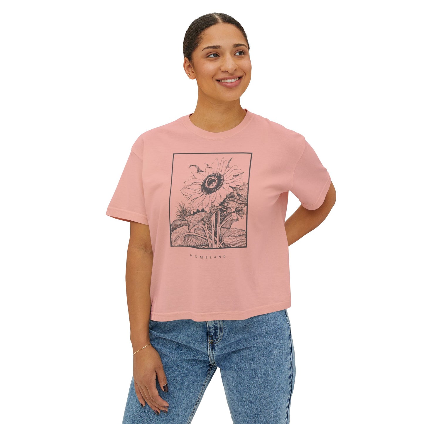 Vintage Inspired Sunflower T-Shirt - The Boring New