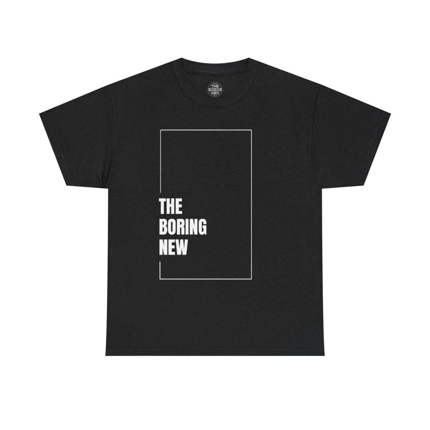 The Boring New Unisex Heavy Cotton Tee - Casual Graphic Shirt for Everyday Wear