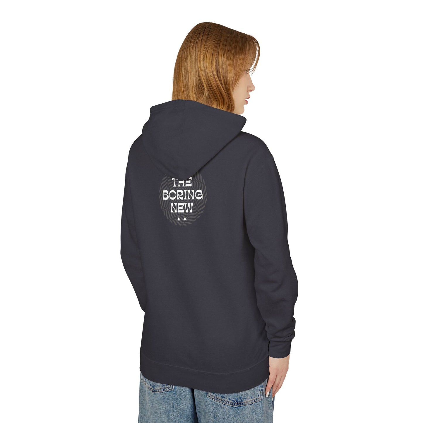 The Boring New Lightweight Hoodie - "Feel the Heat, Catch the Vibes"