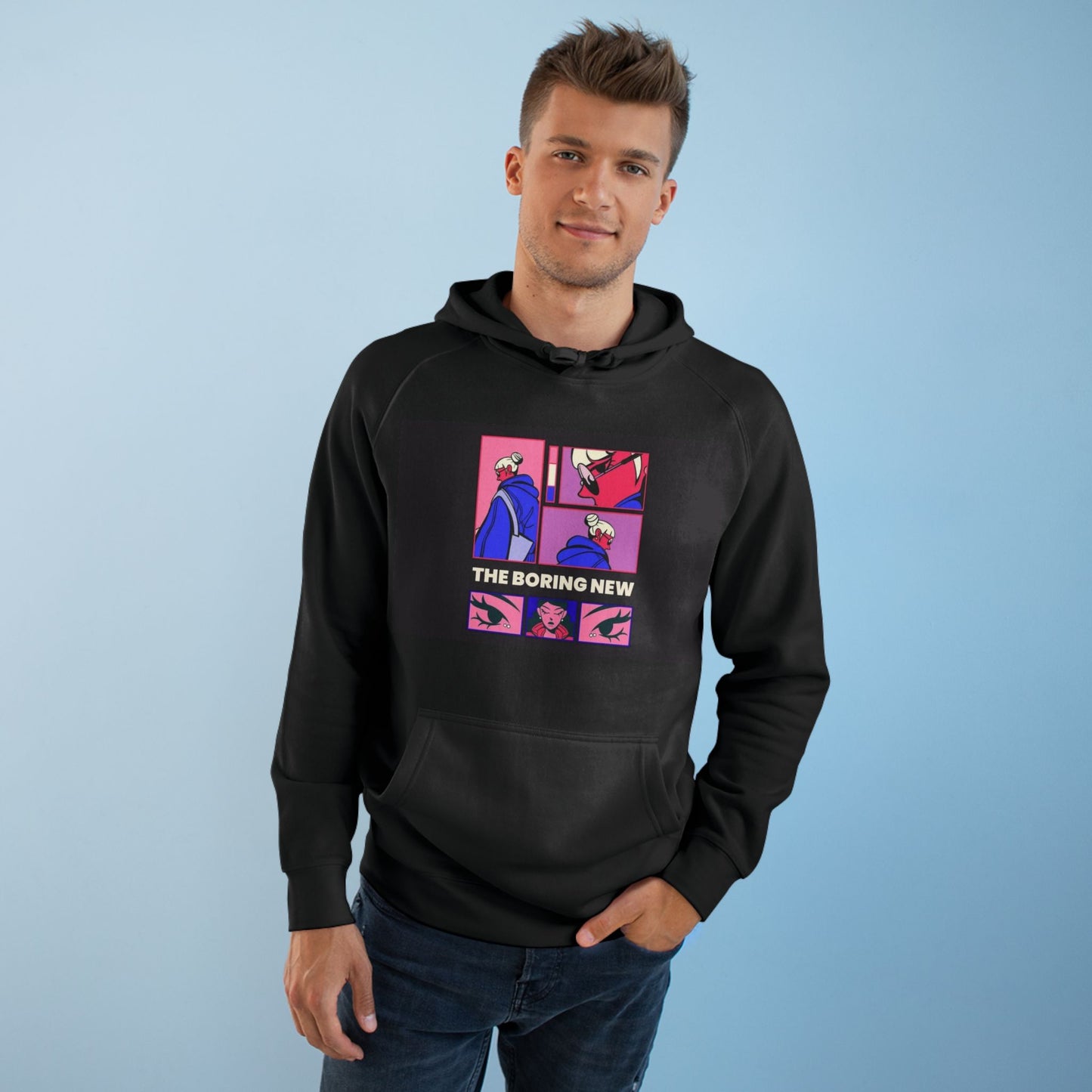 The Boring New Unisex Supply Hoodie - Casual Everyday Comfort