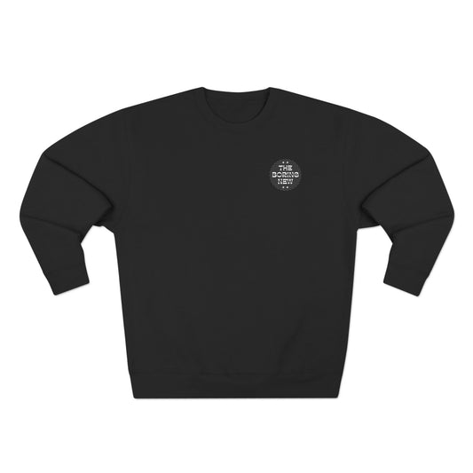 Unisex Crewneck Sweatshirt - "The Boring New" Graphic Design, Trendy Casual Wear
