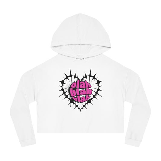 The Boring New Women’s Cropped Hooded Sweatshirt  - Stylish Trendy