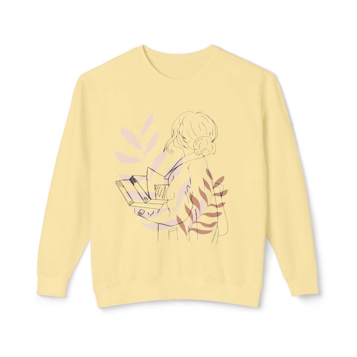 Minimalist Botanical  Crewneck Sweatshirt - The Boring New
