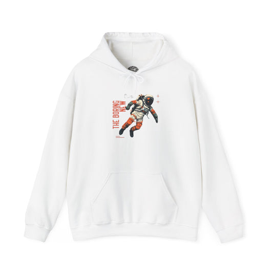Cosmic Explorer Hooded Sweatshirt - Unisex Heavy Blend™ with Astronaut Design