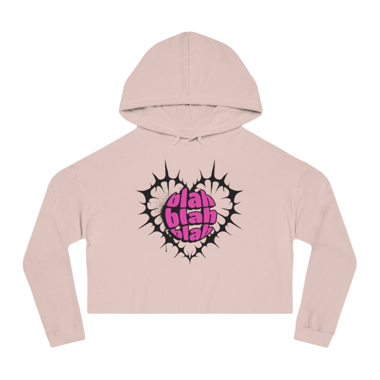 The Boring New Women’s Cropped Hooded Sweatshirt  - Stylish Trendy