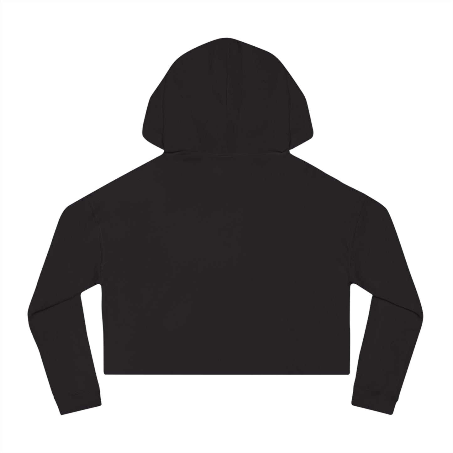 Cute Anime-Inspired Women's Cropped Hooded Sweatshirt - The Boring New