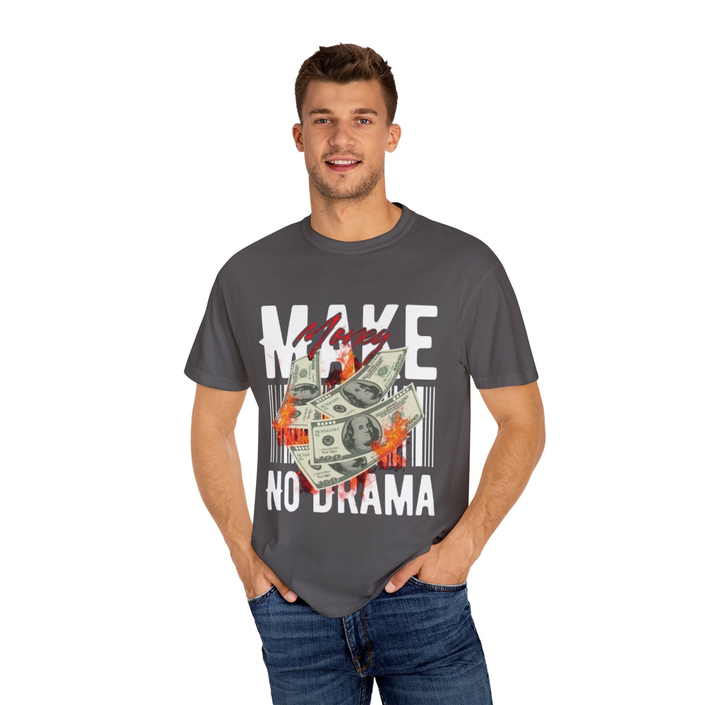 Unisex Garment-Dyed Tee for Casual Style - The Boring New