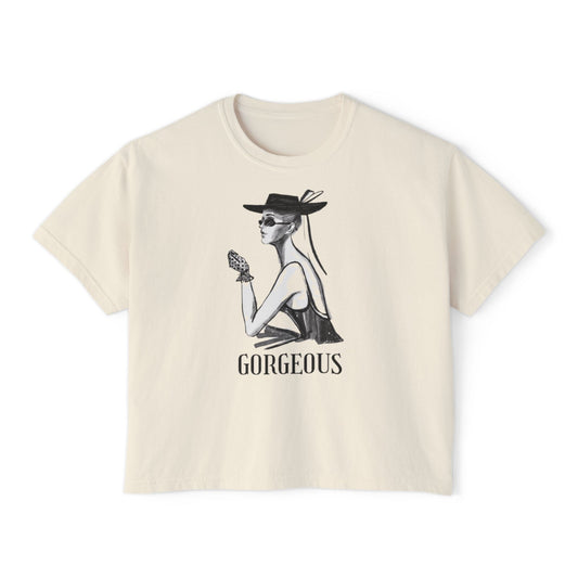 The Boring New  Women Boxy Tee
