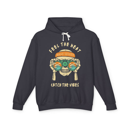 The Boring New Lightweight Hoodie - "Feel the Heat, Catch the Vibes"