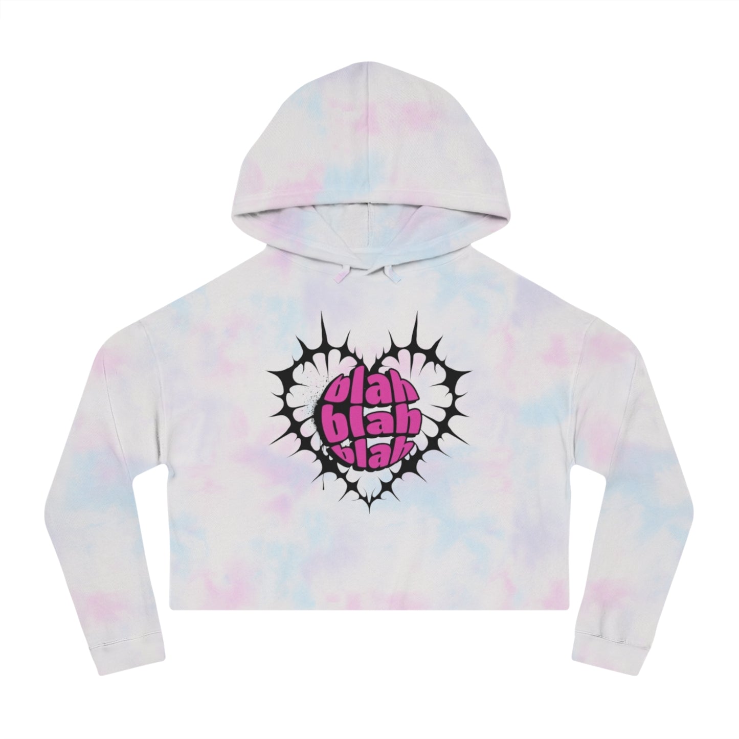 The Boring New Women’s Cropped Hooded Sweatshirt  - Stylish Trendy