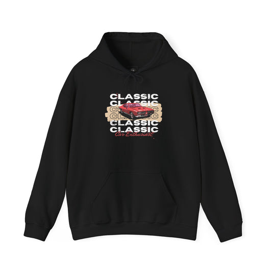 Classic Car Enthusiast Hoodie - The Boring New