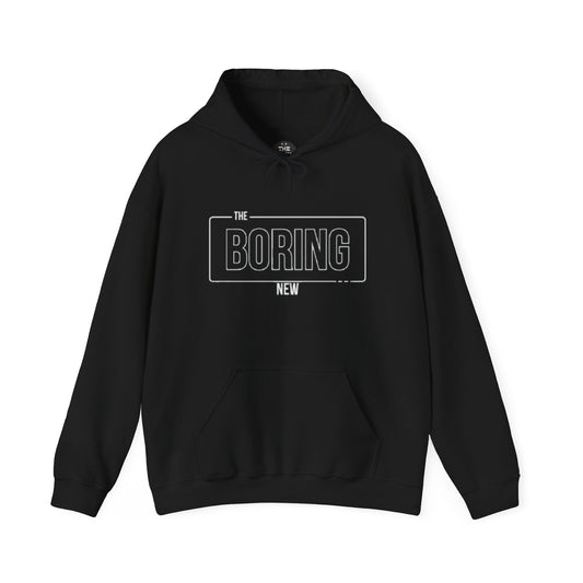The Boring New Unisex Hooded Sweatshirt - Comfortable and Casual