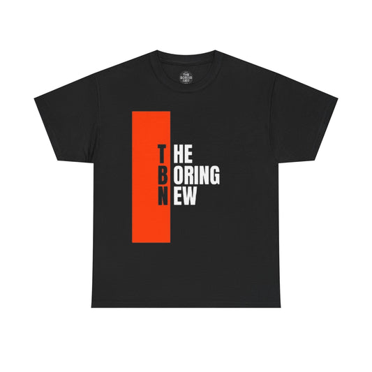 Unisex Heavy Cotton Tee - 'The Boring New' Graphic Tee for Trendsetters