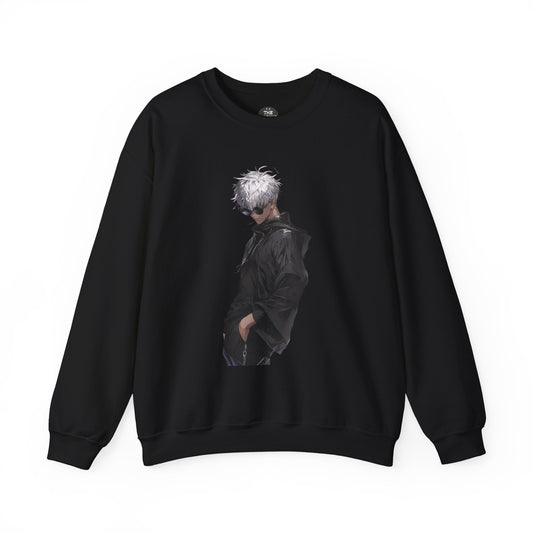 Cool Anime Character Crewneck Sweatshirt - The Boring New