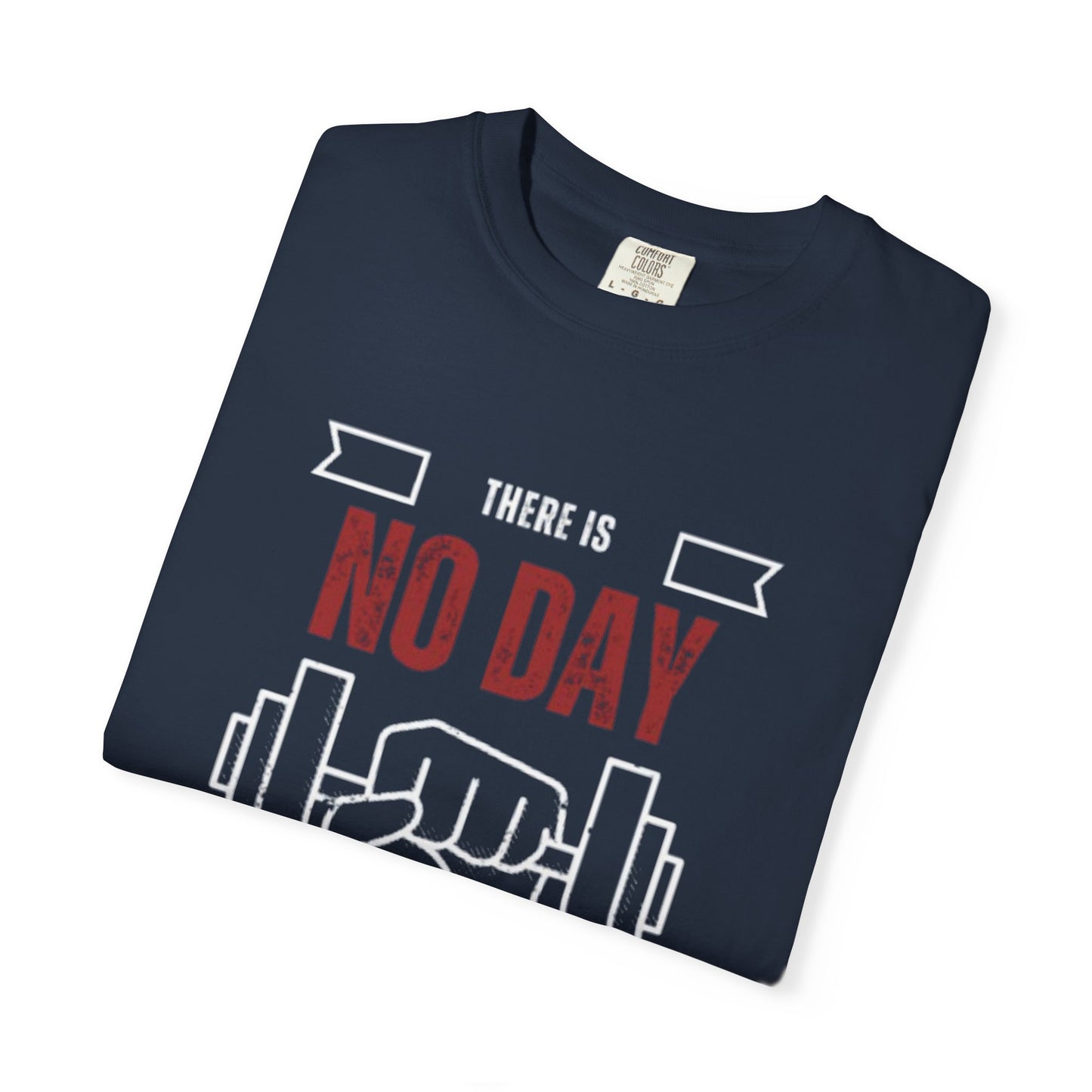 Gym Motivation T-Shirt - 'No Day Without Gym' - The Boring New