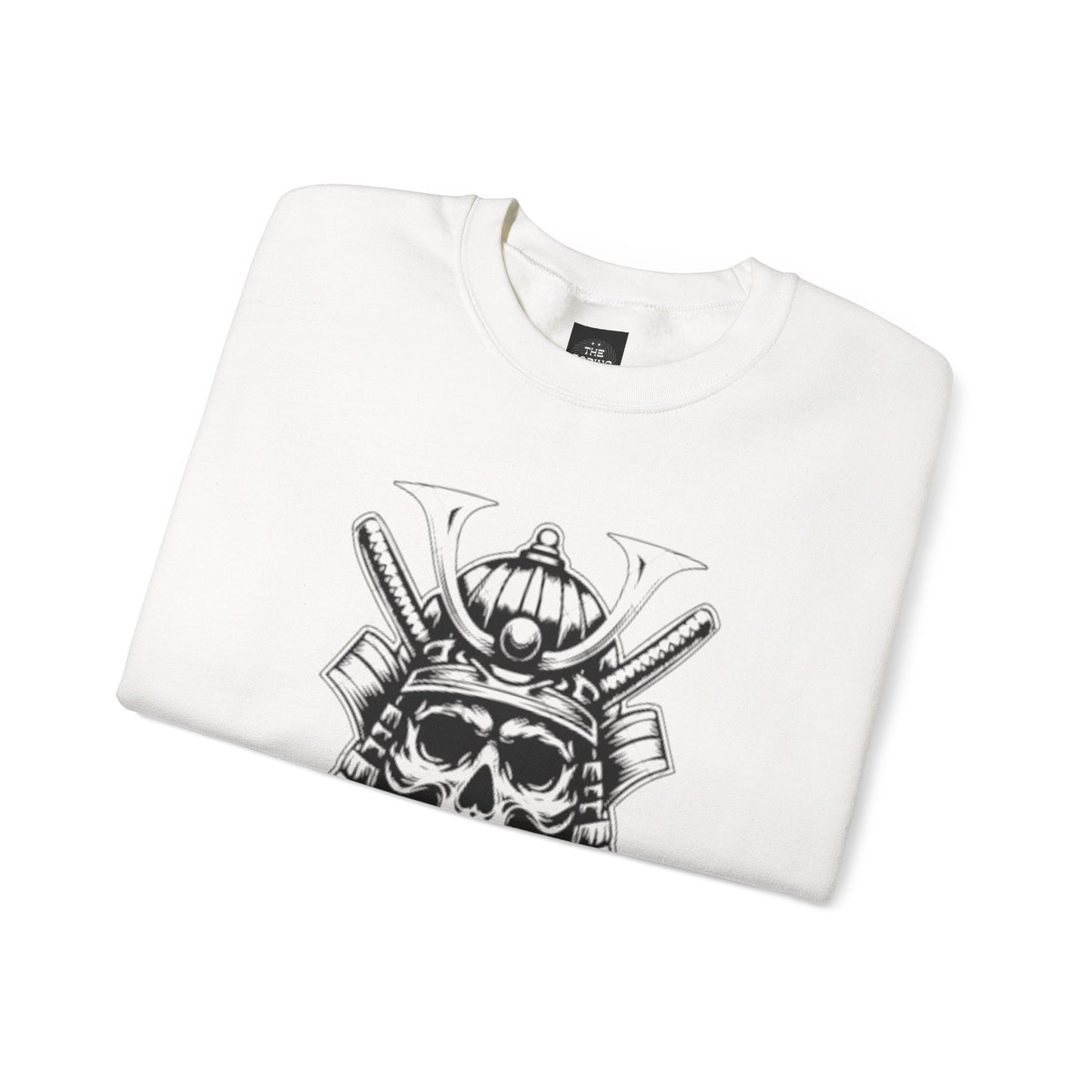 Unisex Samurai Skull Crewneck Sweatshirt - The Boring New