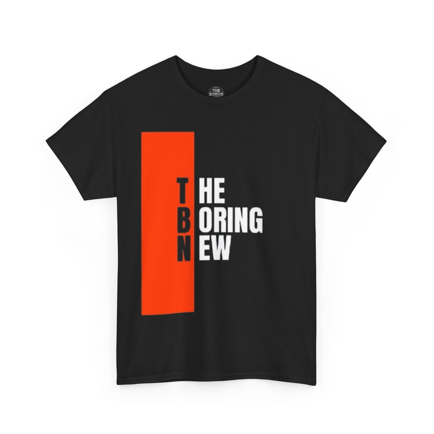 Unisex Heavy Cotton Tee - 'The Boring New' Graphic Tee for Trendsetters
