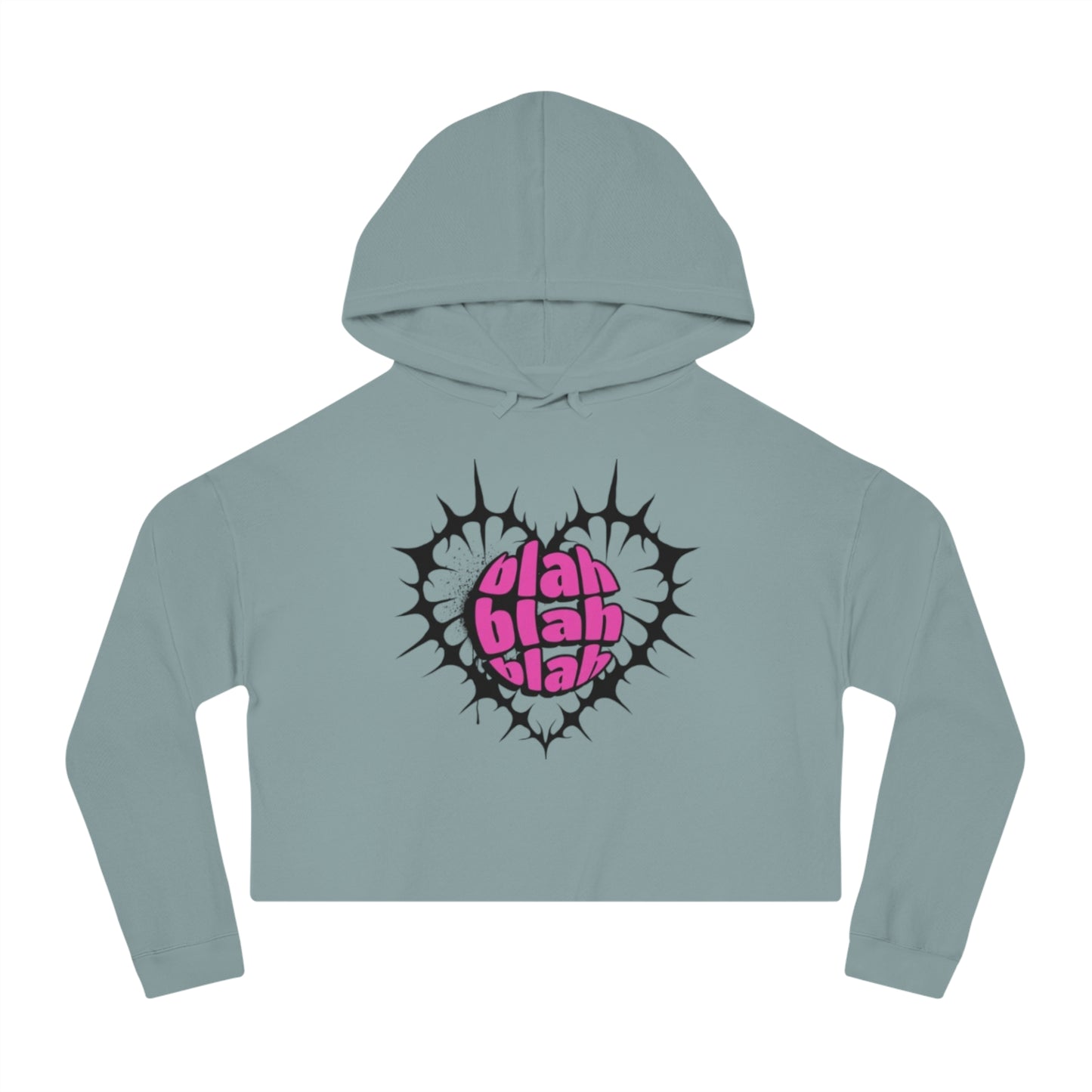 The Boring New Women’s Cropped Hooded Sweatshirt  - Stylish Trendy